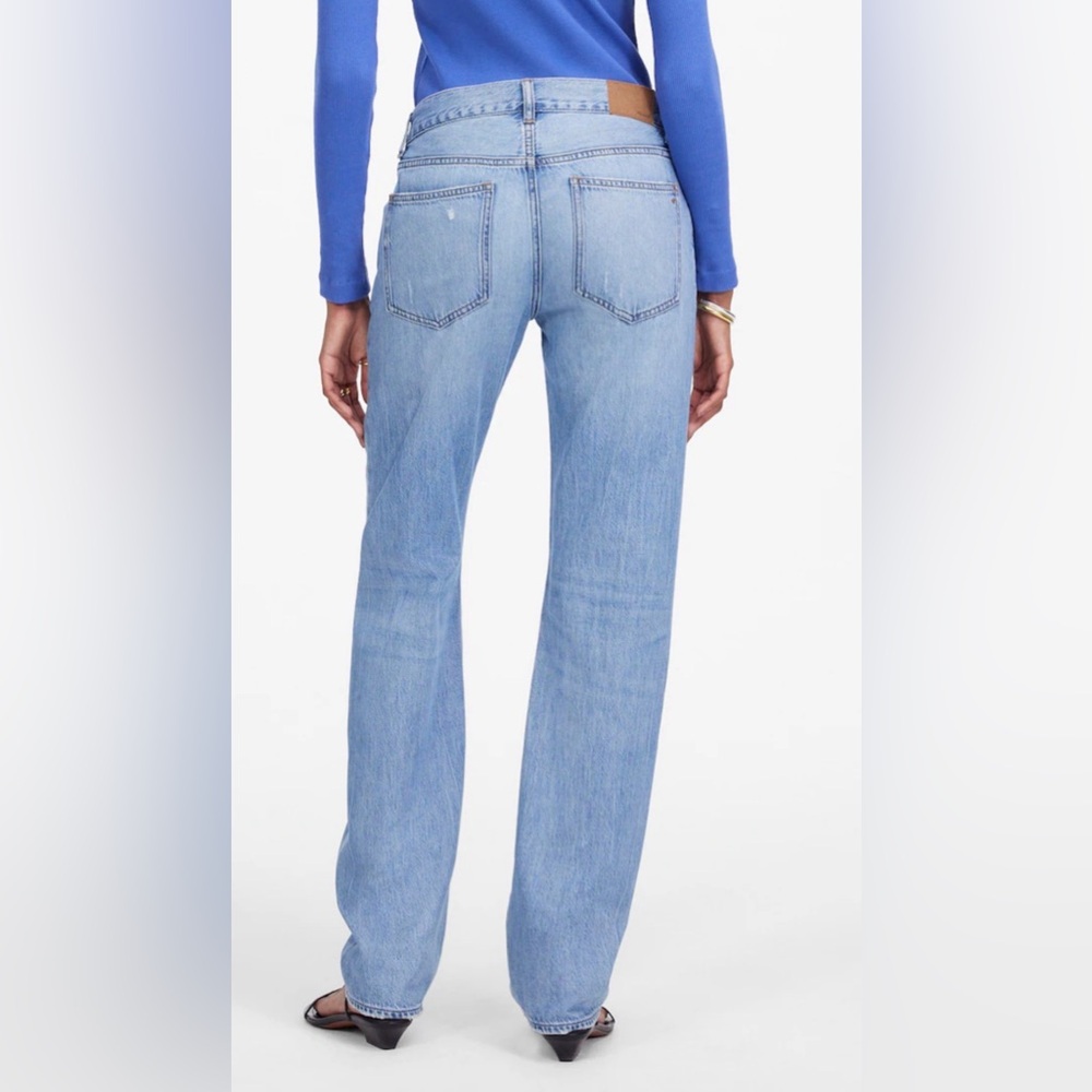 Madewell The Dean Easy Straight Jean - Picture 6 of 7